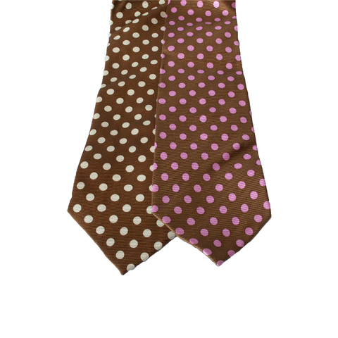 Gallery equine and show stoppers brown polkadot ties