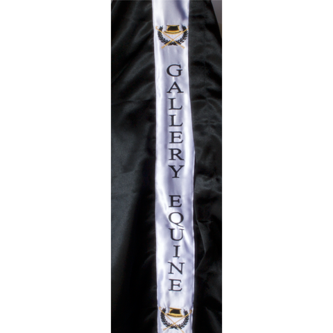 Gallery Equine Grand National Black satin cover-ups