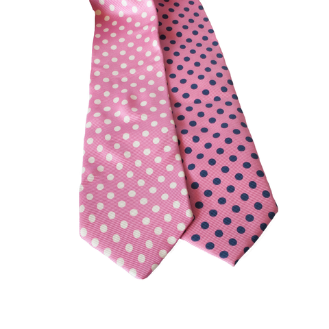Gallery equine and Show Stoppers pink polkadot ties
